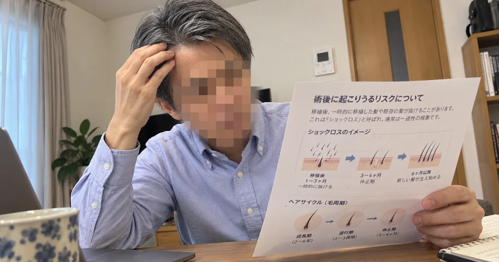 ショックロスなどのリスクもあるのイメージ画像